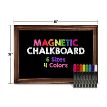 Load image into Gallery viewer, TenXVI Designs 32x46&quot; Rustic Brown Chalkboard Sign