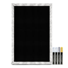 Load image into Gallery viewer, TenXVI Designs 24x36&quot; Rustic White Chalkboard Sign