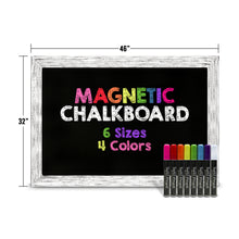 Load image into Gallery viewer, TenXVI Designs 32x46&quot; White Chalkboard Sign