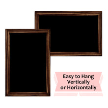 Load image into Gallery viewer, TenXVI Designs 20x30&quot; Rustic Brown Chalkboard Sign