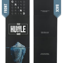 Load image into Gallery viewer, TenXVI Designs - Grind Hustle Success Decorative Black Hardcover Books, Set of 4