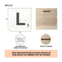 Load image into Gallery viewer, TenXVI Designs - Family Home Love White Decorative Square Wooden Letters 5&quot;x5&quot;