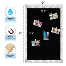 Load image into Gallery viewer, TenXVI Designs 24x36&quot; Rustic White Chalkboard Sign
