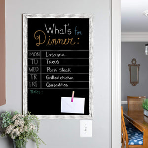 TenXVI Designs 24x36" Rustic White Chalkboard Sign