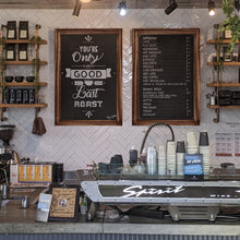 Load image into Gallery viewer, TenXVI Designs 32x46&quot; Rustic Brown Chalkboard Sign