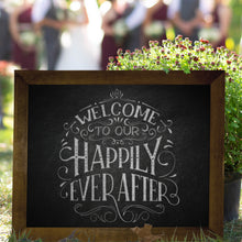 Load image into Gallery viewer, TenXVI Designs 18x22&quot; Vintage Espresso Chalkboard Sign