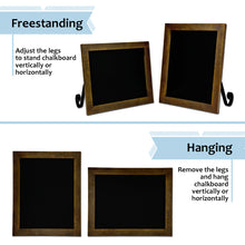 Load image into Gallery viewer, TenXVI Designs 11x13&quot; Vintage Espresso Chalkboard Sign
