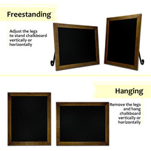 Load image into Gallery viewer, TenXVI Designs 18x22&quot; Vintage Espresso Chalkboard Sign