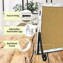 Load image into Gallery viewer, TenXVI Designs 18x22&quot; Rustic White Chalkboard Sign