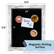 Load image into Gallery viewer, TenXVI Designs 11x13&quot; Rustic White Chalkboard Sign and 8-Pack TenXVI Designs Vibrant Liquid Chalk Markers