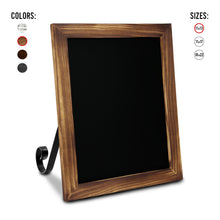 Load image into Gallery viewer, TenXVI Designs 11x13&quot; Torched Wood Chalkboard Sign