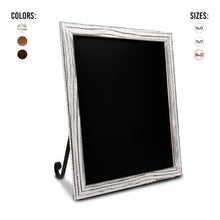 Load image into Gallery viewer, TenXVI Designs 18x22&quot; Rustic White Chalkboard Sign